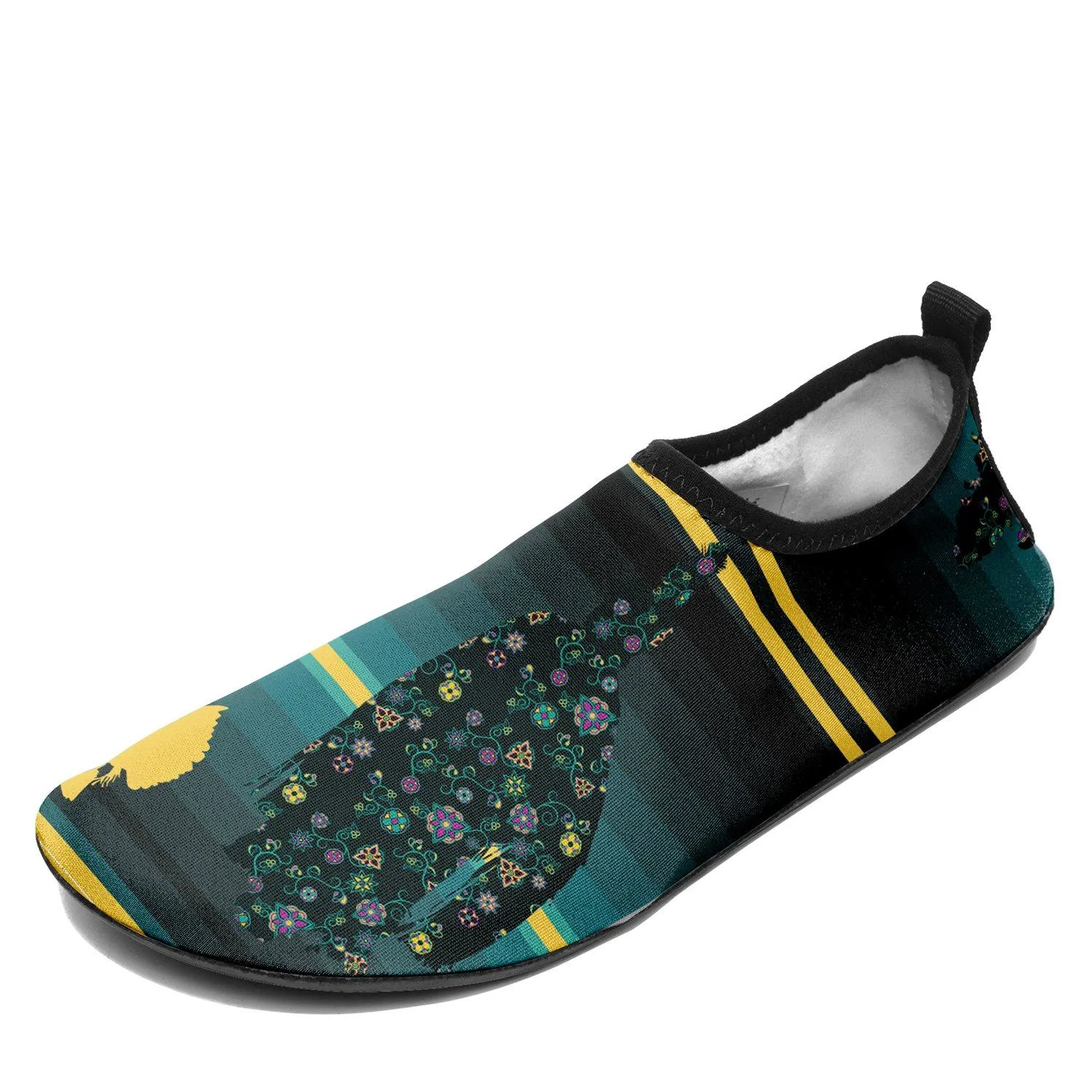 Dancers Inspire Green Kid's Sockamoccs Slip On Shoes