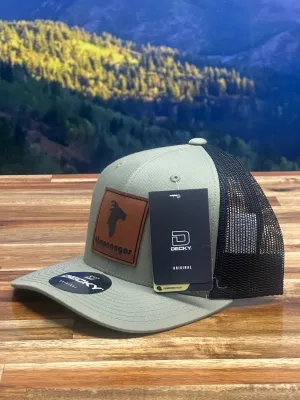 GOAT (Timpanogos) Trucker Patch Hat - Military Green/Black