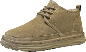 Men's Snow Boots Insulated Waterproof Lightweight Winter Boots Non Slip Ankle Boots Insulated Shoes For Men
