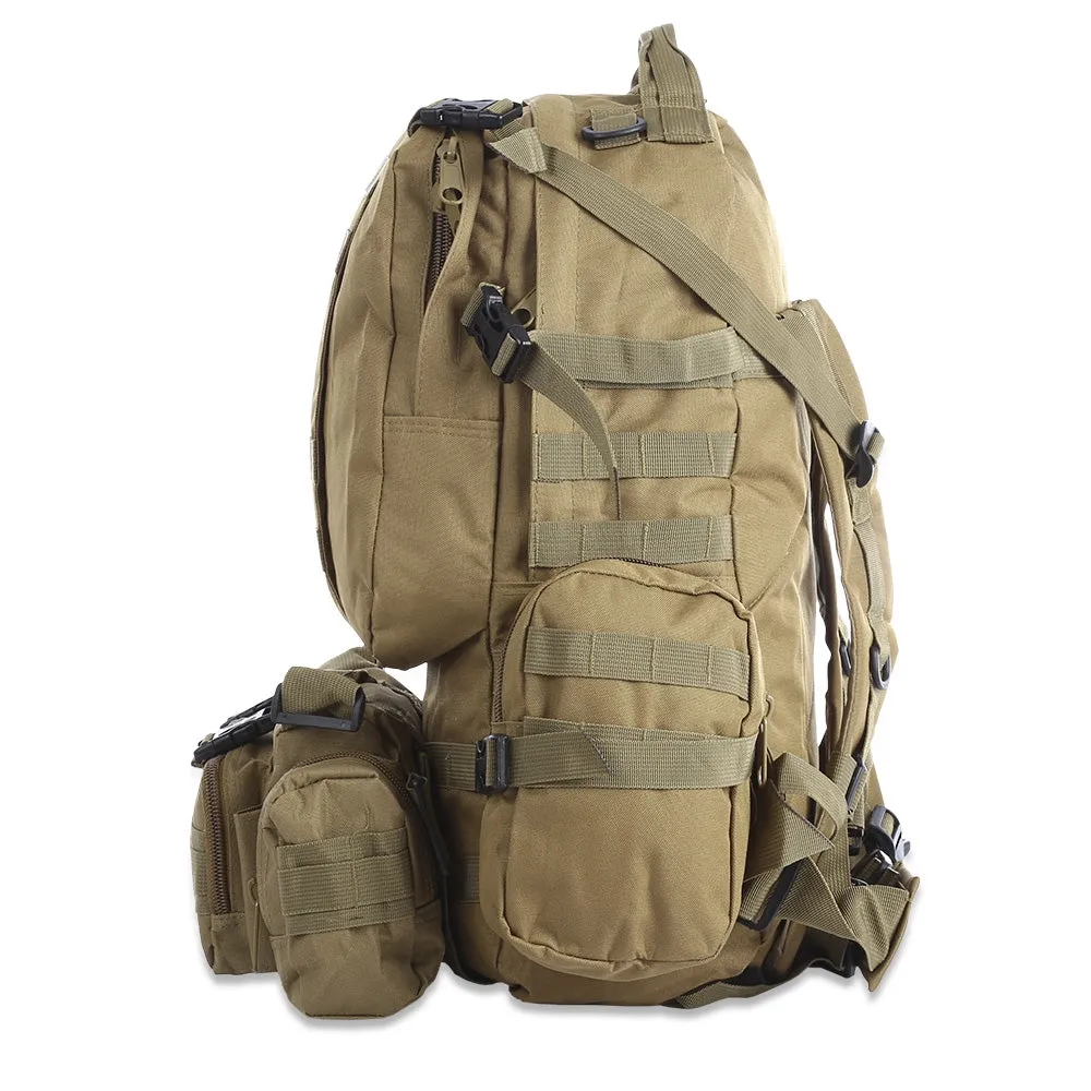 New Tactical Backpack 50L Multifunction Molle Camouflage