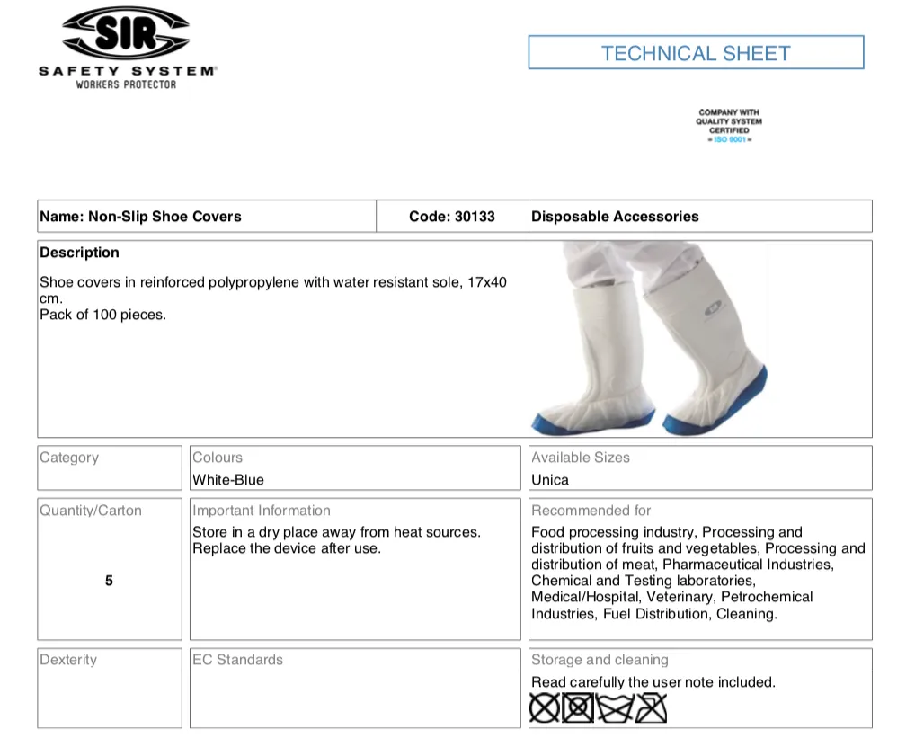NON-SLIP SHOE COVERS
