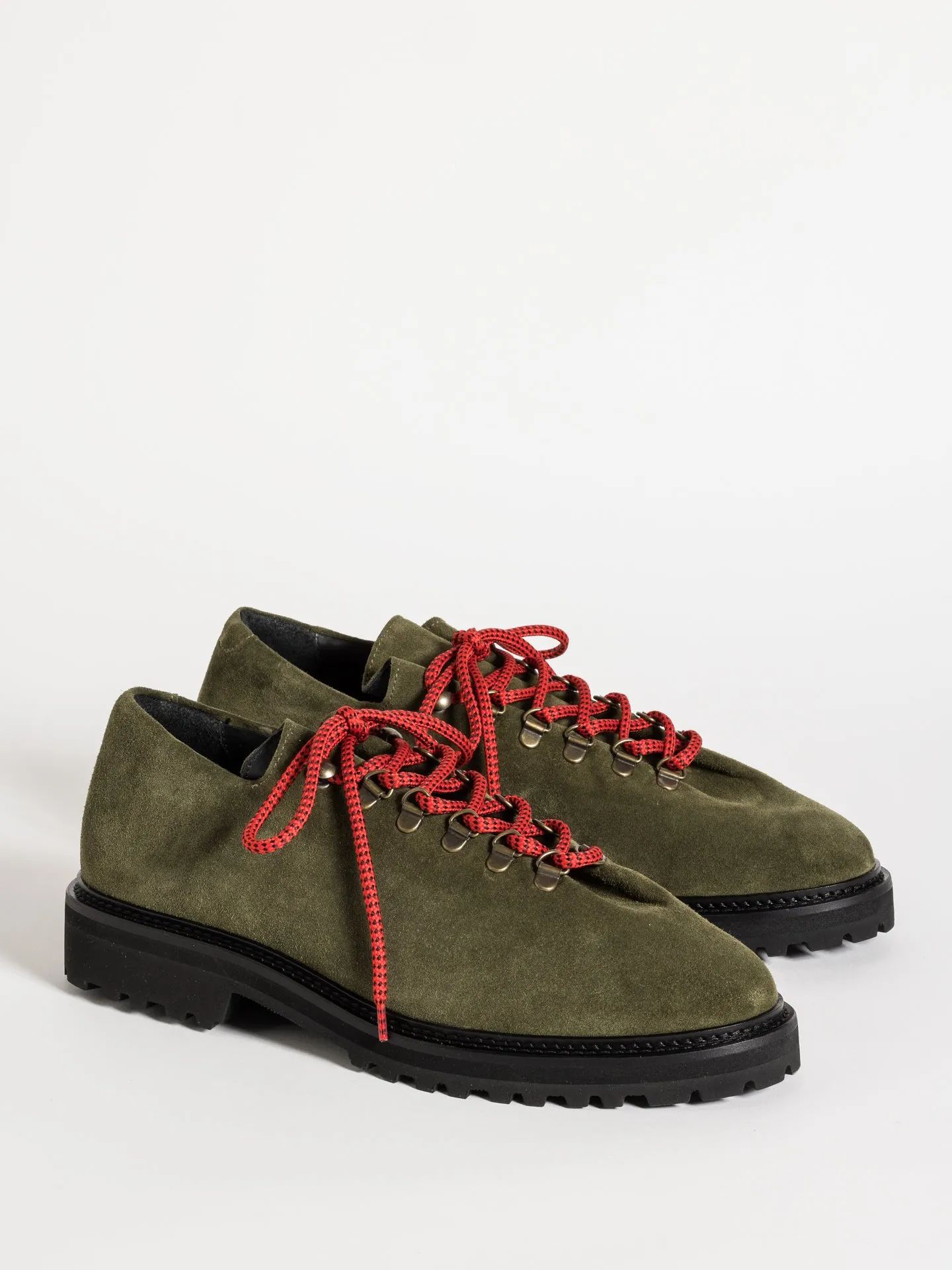 Premium Khaki Suede Lug Sole Rasmus Boots