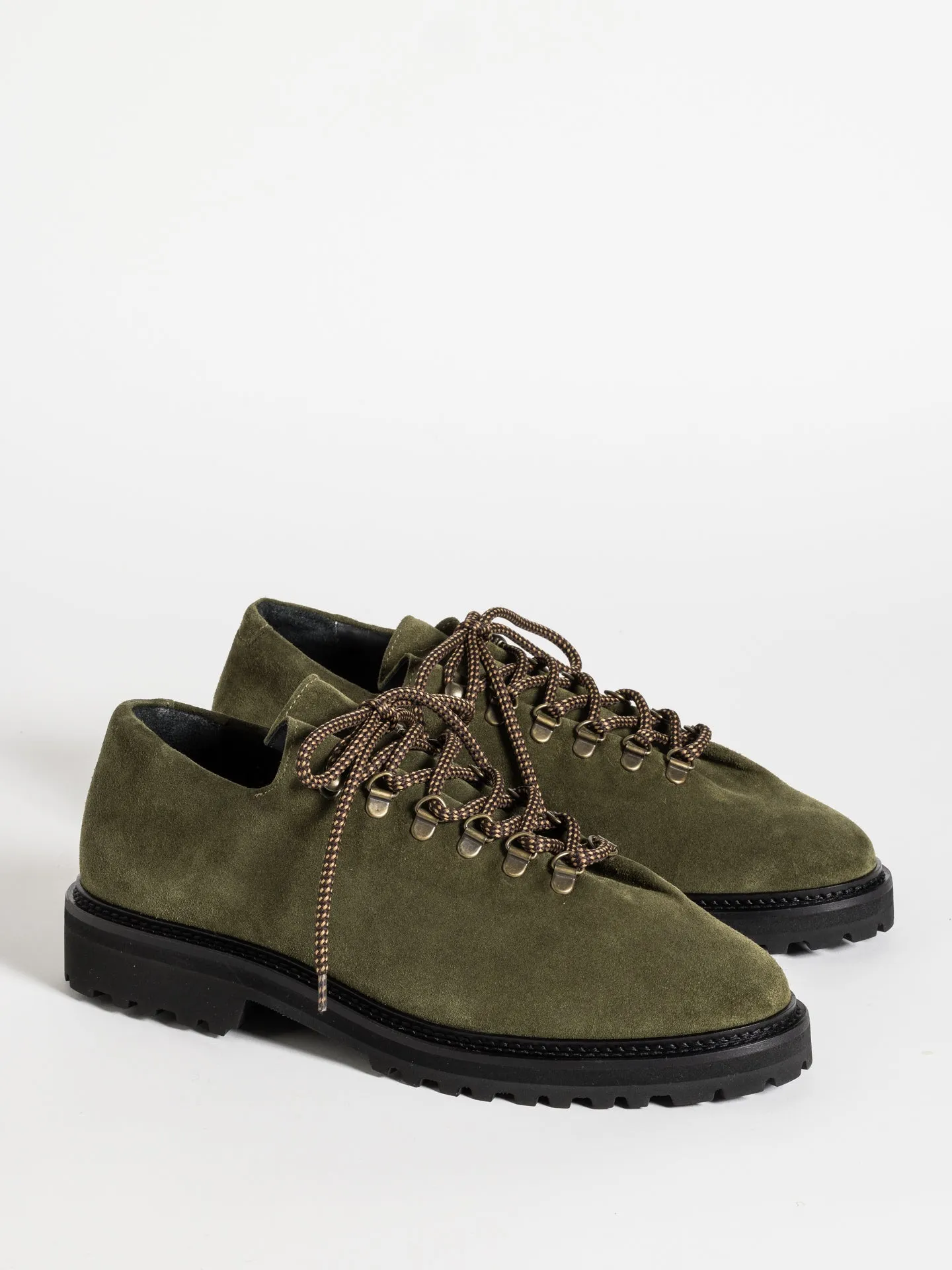 Premium Khaki Suede Lug Sole Rasmus Boots