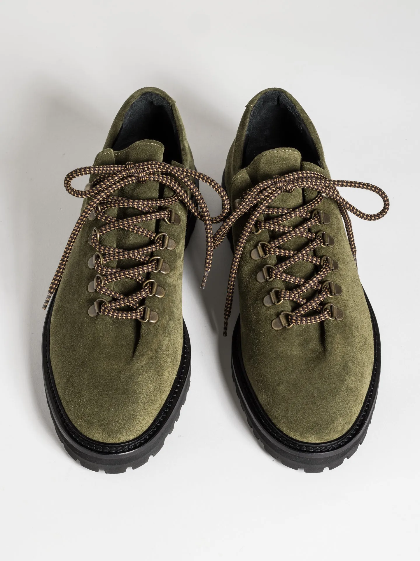 Premium Khaki Suede Lug Sole Rasmus Boots