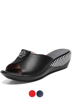 Womens Leather Non-slip Sandal for Teresa