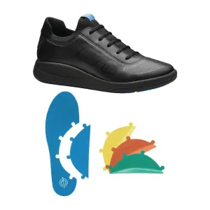 WearerTech Transform Trainer Black/Black with Modular Insole Size 37 - BB743-37